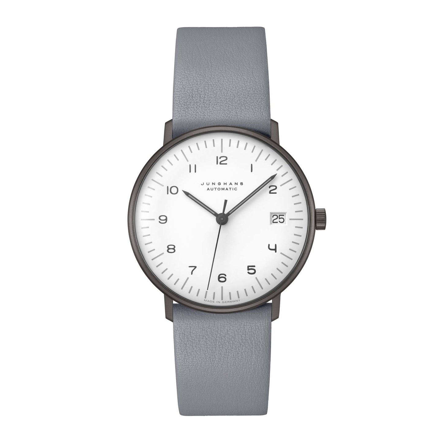 max bill Kleine Automatic, Leder von Junghans (27/4006.04)