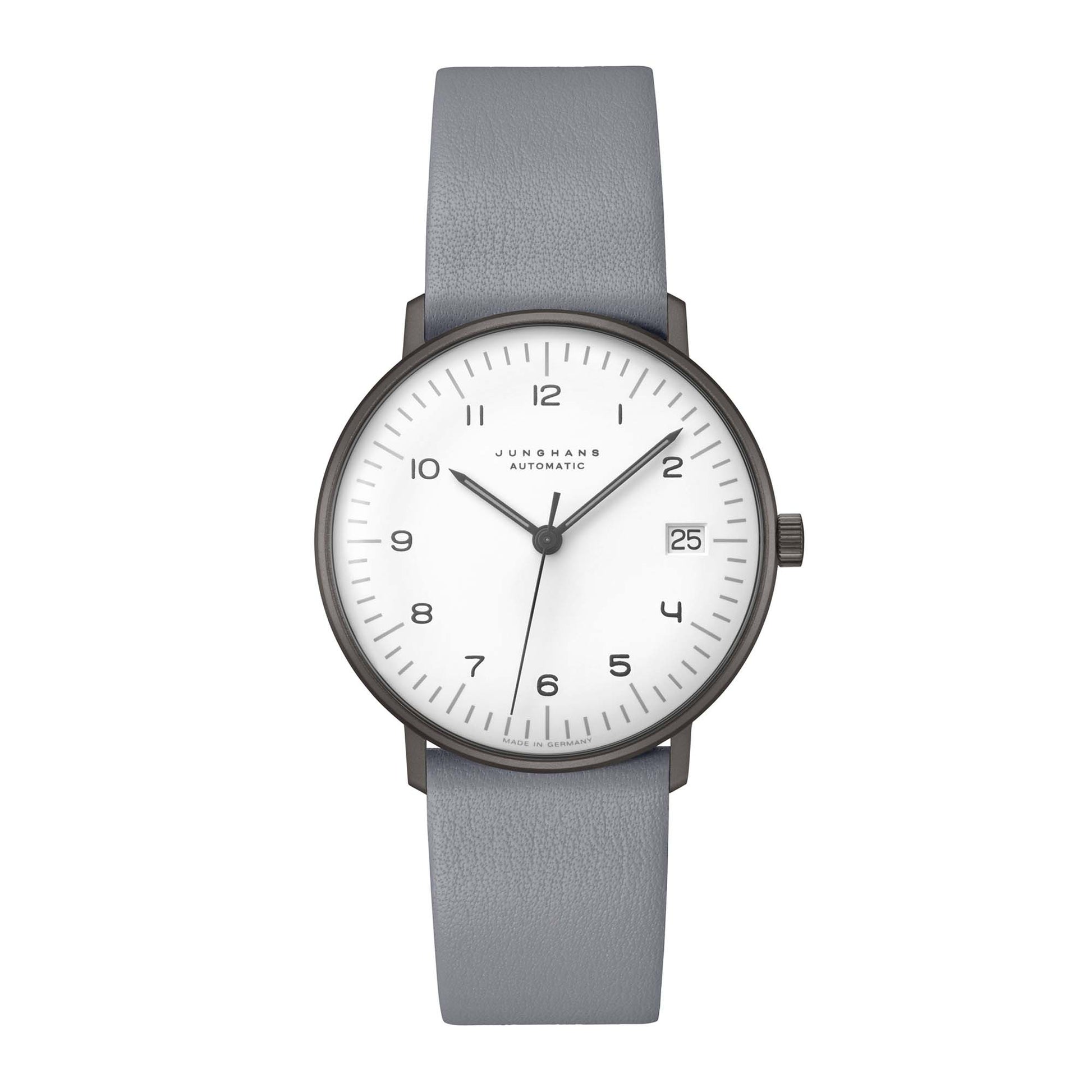 max bill Kleine Automatic, Leder von Junghans (27/4006.04)
