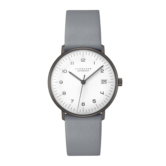 max bill Kleine Automatic, Leder von Junghans (27/4006.04)