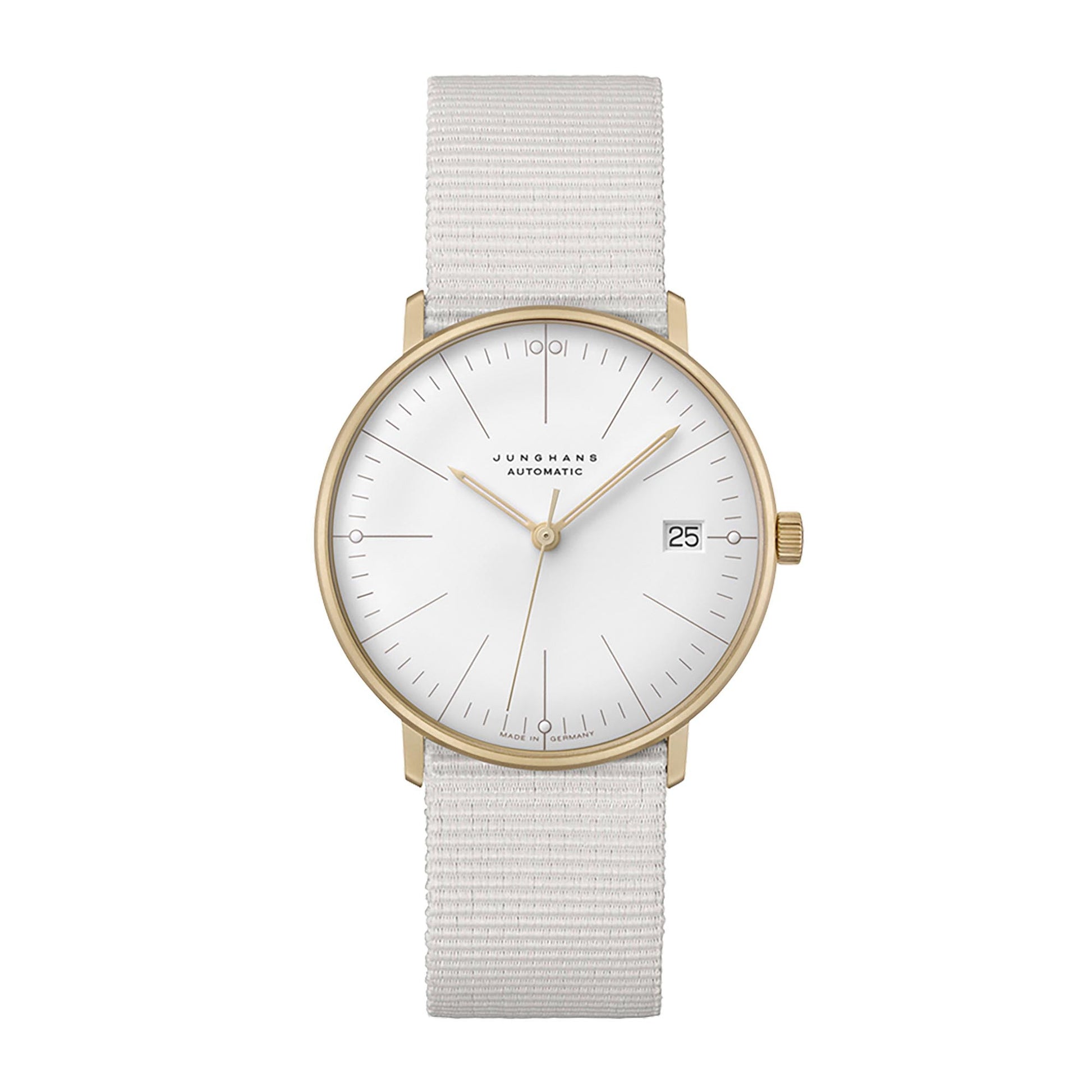 Max Bill Kleine Automatic, Edelstahl von Junghans (27/7006.02)