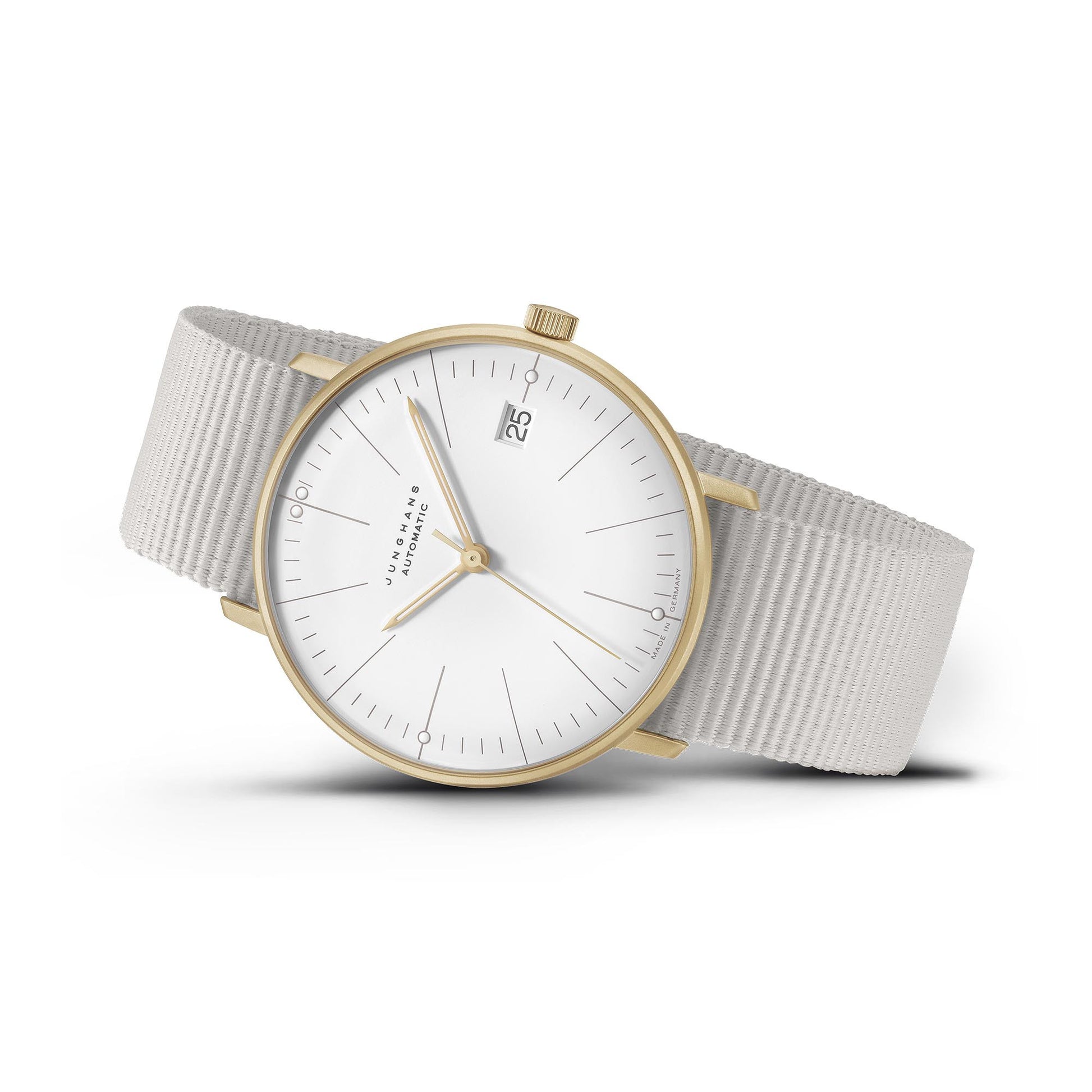 Max Bill Kleine Automatic, Edelstahl von Junghans (27/7006.02)