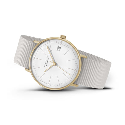 Max Bill Kleine Automatic, Edelstahl von Junghans (27/7006.02)