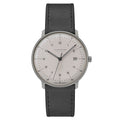 Junghans max bill MEGA Solar - 59/2023.02 (02) aus Titan, Leder
