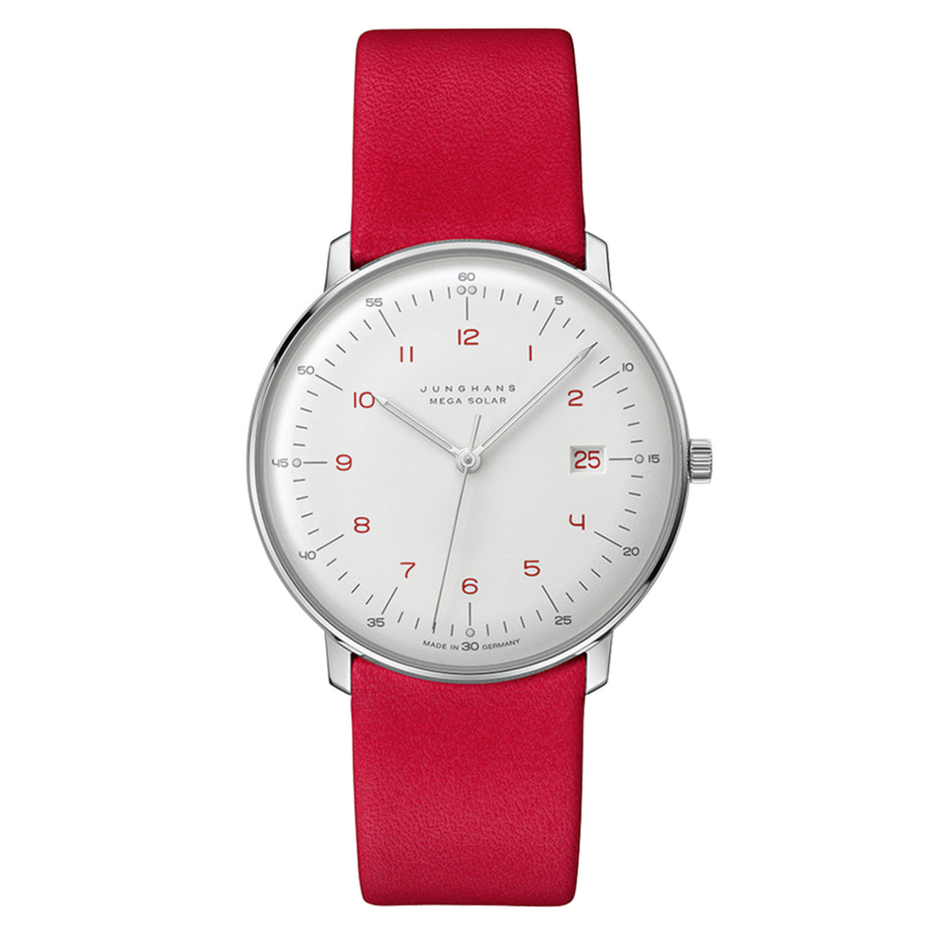 Junghans max bill MEGA Solar - 59/4325.02 (02) aus Edelstahl