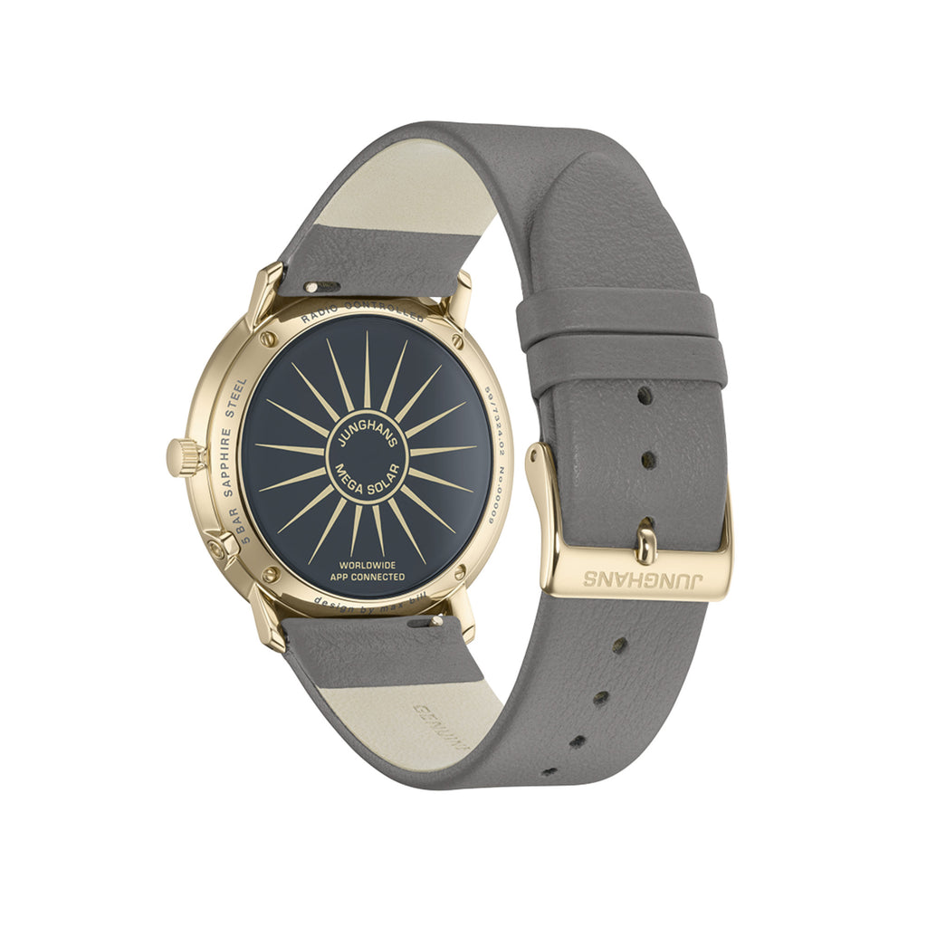 Junghans max bill MEGA Solar - 59/7324.02 (02) aus Edelstahl