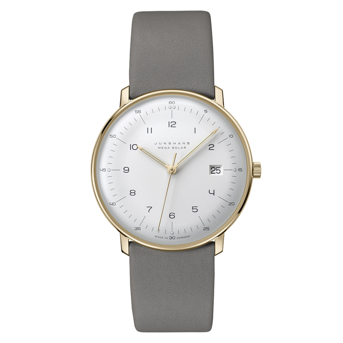 Junghans max bill MEGA Solar - 59/7324.02 (02) aus Edelstahl