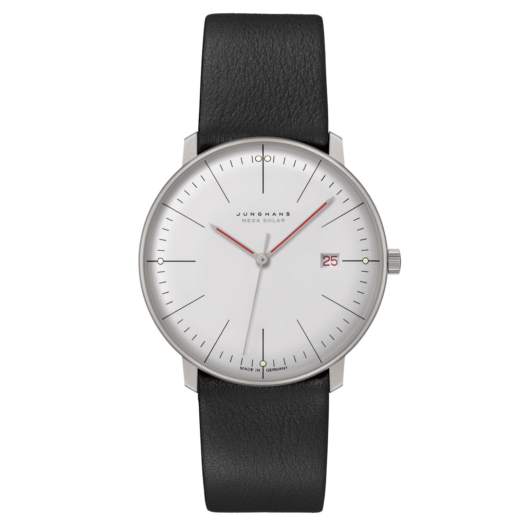 Junghans max bill MEGA Solar Bauhaus - 59/2326.02 (02) aus Titan