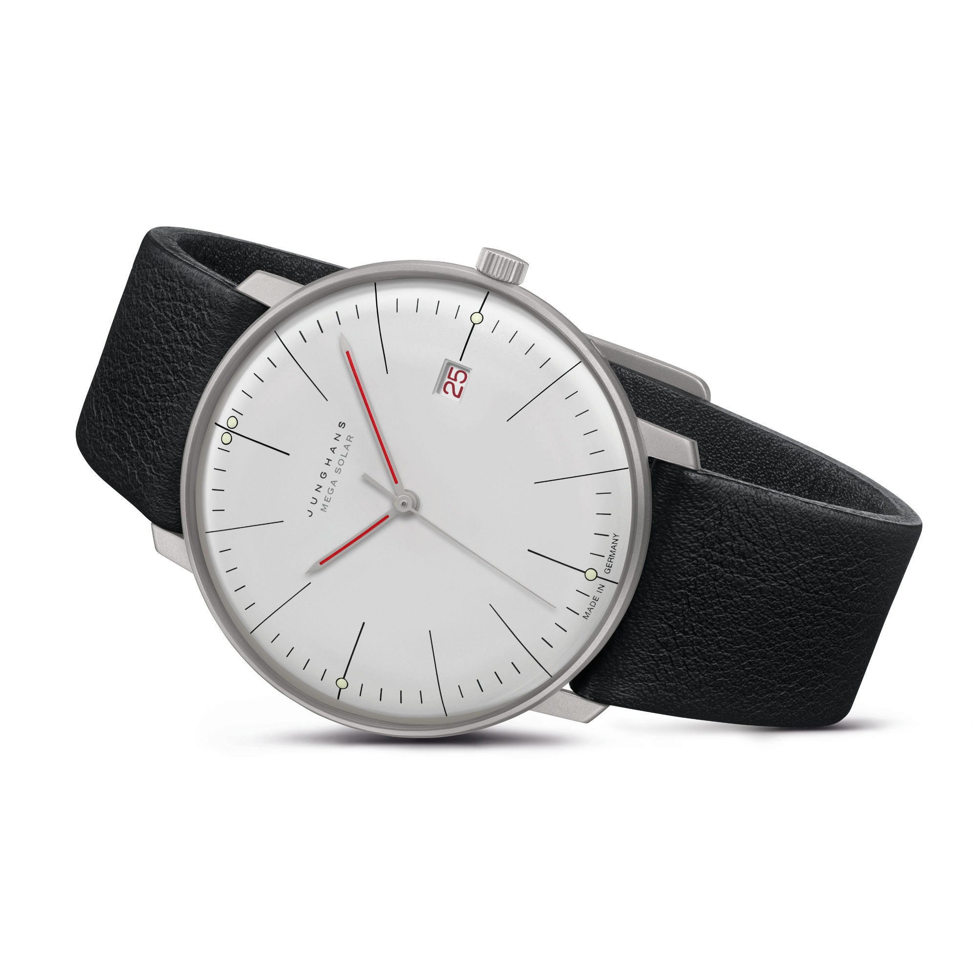 Junghans max bill MEGA Solar Bauhaus - 59/2326.02 (02) aus Titan