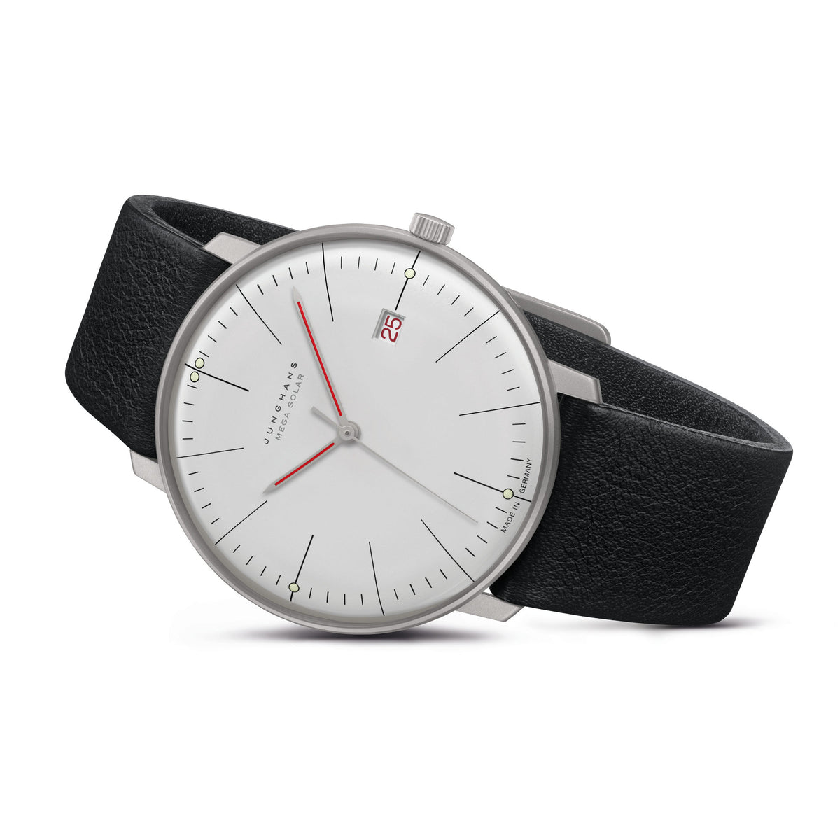Junghans max bill MEGA Solar Bauhaus - 59/2326.02 (02) aus Titan