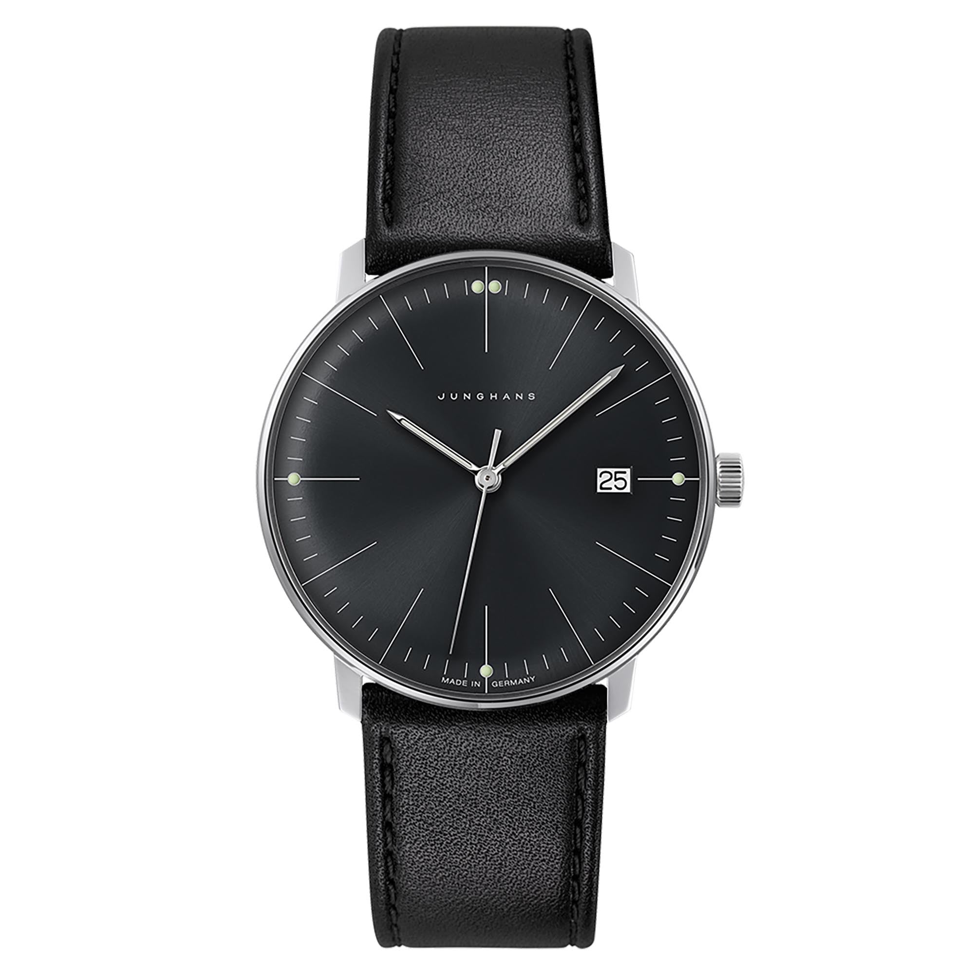 Junghans max bill Quarz - 41/4465.02 (02) aus Edelstahl