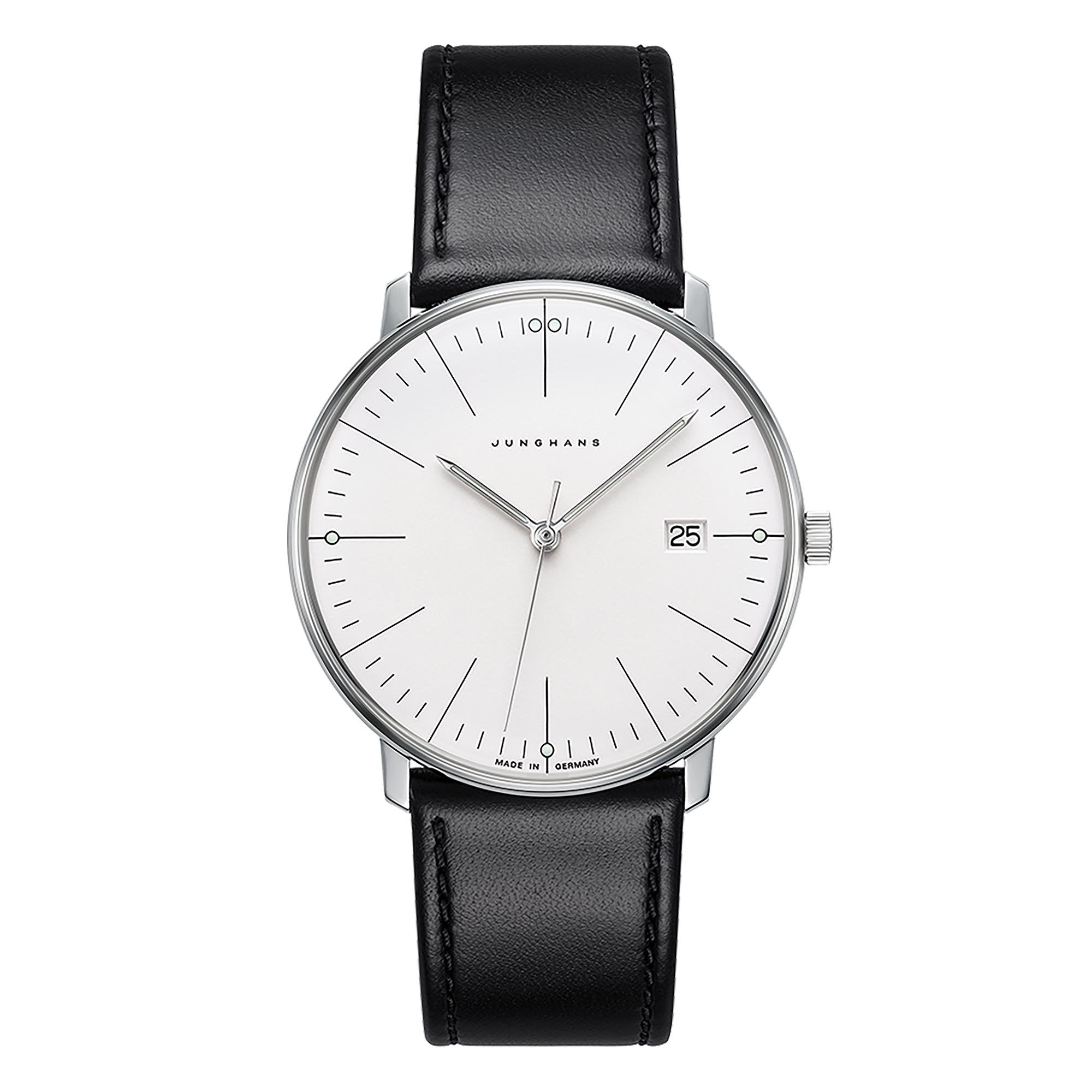Junghans max bill Quarz - 41/4817.02 (02) aus Edelstahl