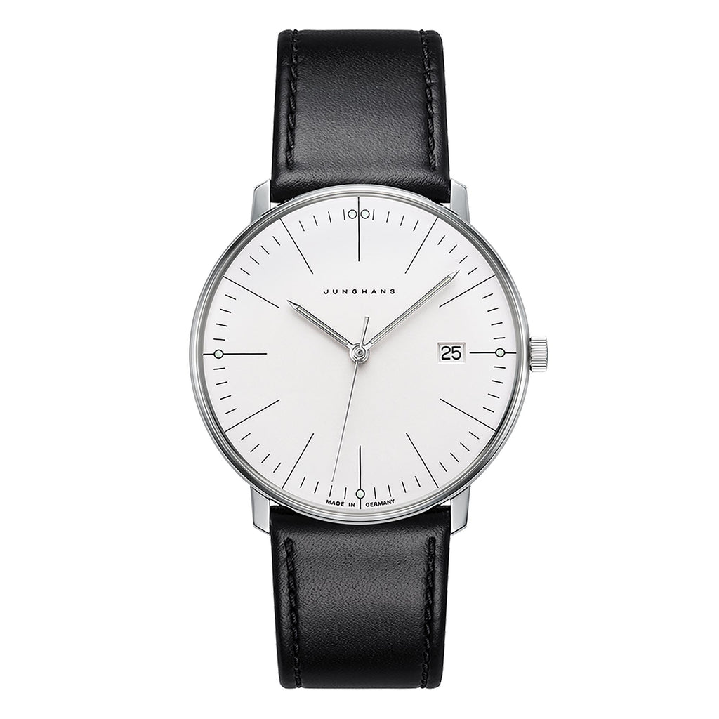 Junghans max bill Quarz - 41/4817.02 (02) aus Edelstahl