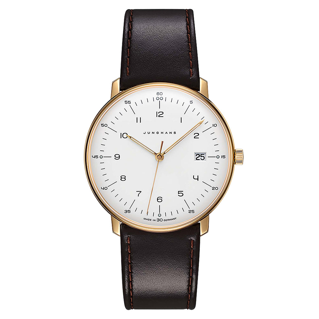 Junghans max bill Quarz - 41/7872.02 (02) aus Edelstahl