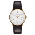 Junghans max bill Quarz - 41/7872.02 (02) aus Edelstahl