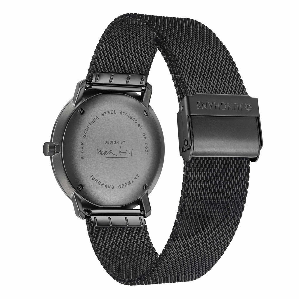 Junghans max Bill Quarz - 41/4660.46 (46) aus Edelstahl