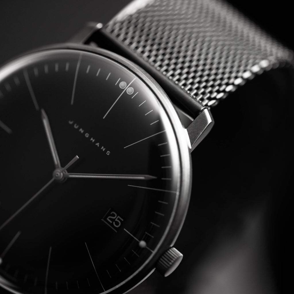 Junghans max Bill Quarz - 41/4660.46 (46) aus Edelstahl
