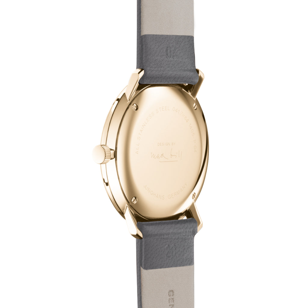Junghans max Bill Quarz - 41/7857.02 (02) aus Edelstahl