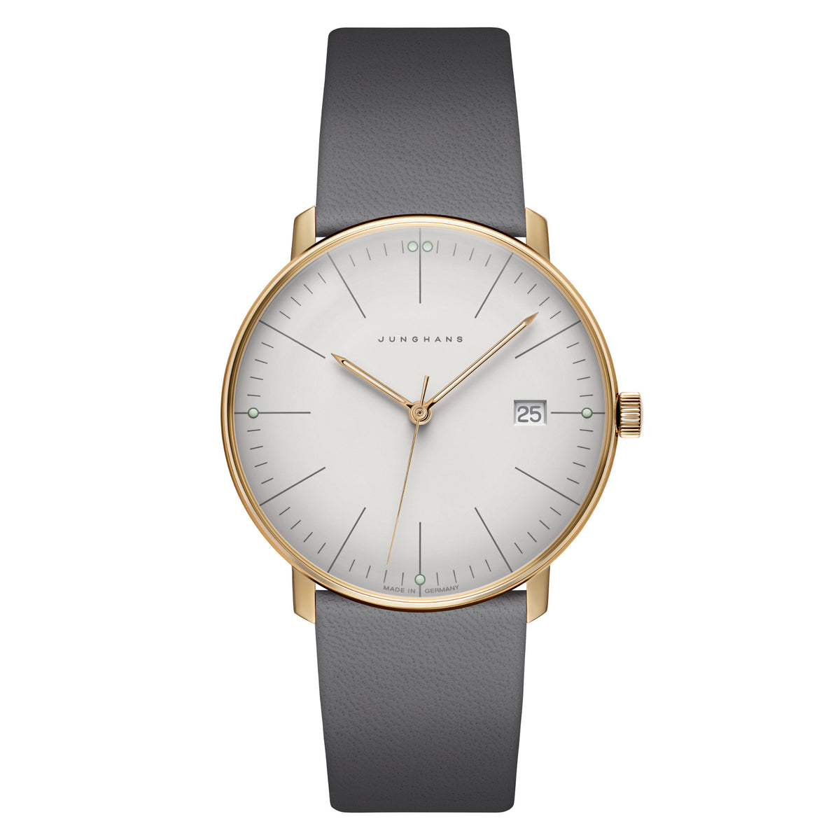 Junghans max Bill Quarz - 41/7857.02 (02) aus Edelstahl