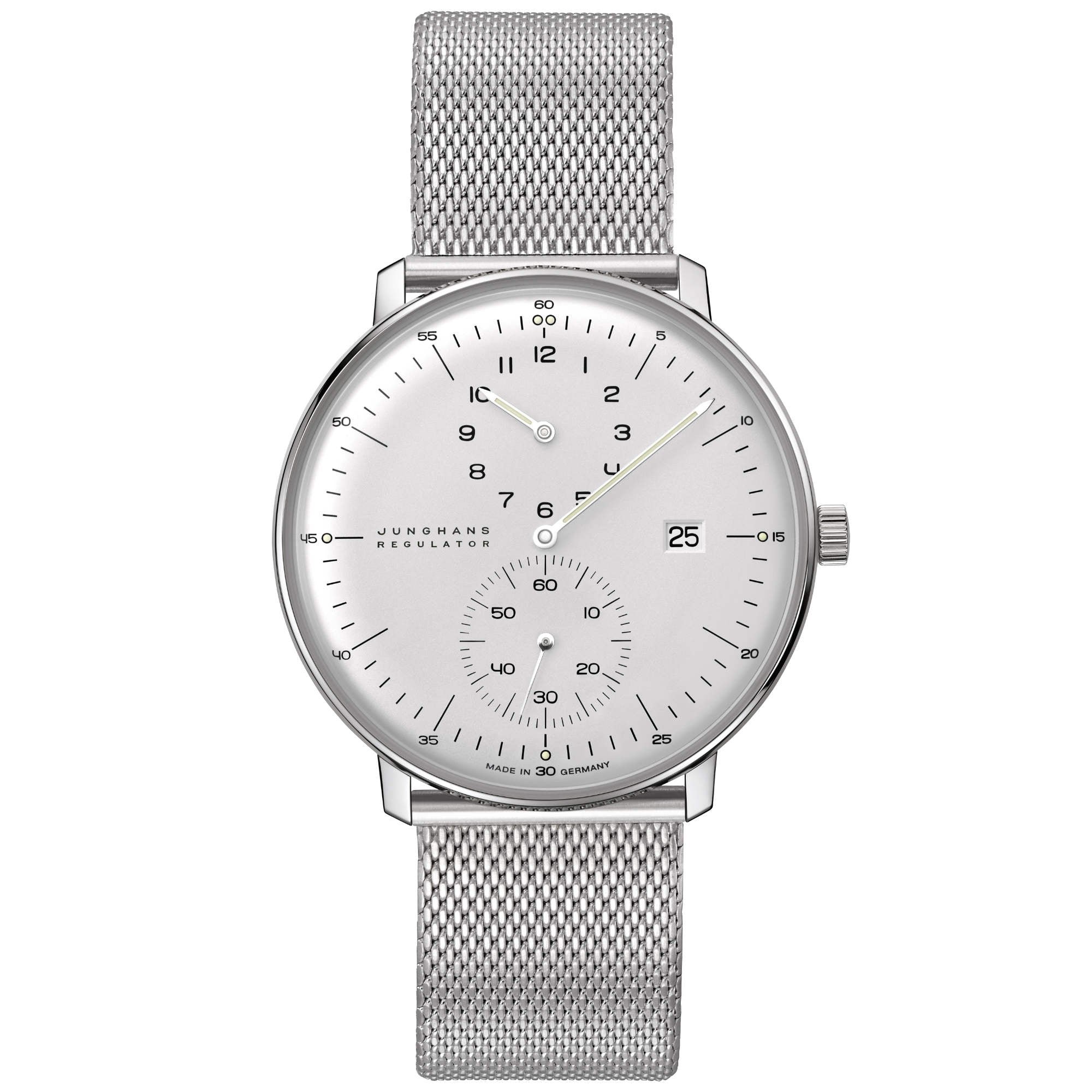 Junghans max bill Regulator - 27/4492.46 (46) aus Edelstahl