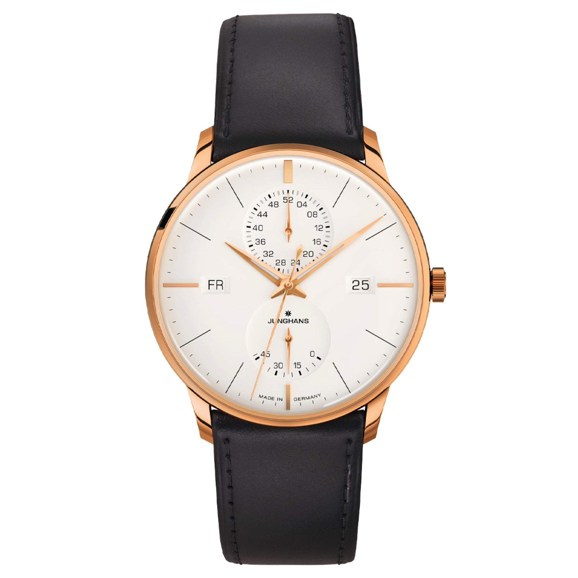 Meister Agenda, Datum englisch, Leder von Junghans (27/7066.03)