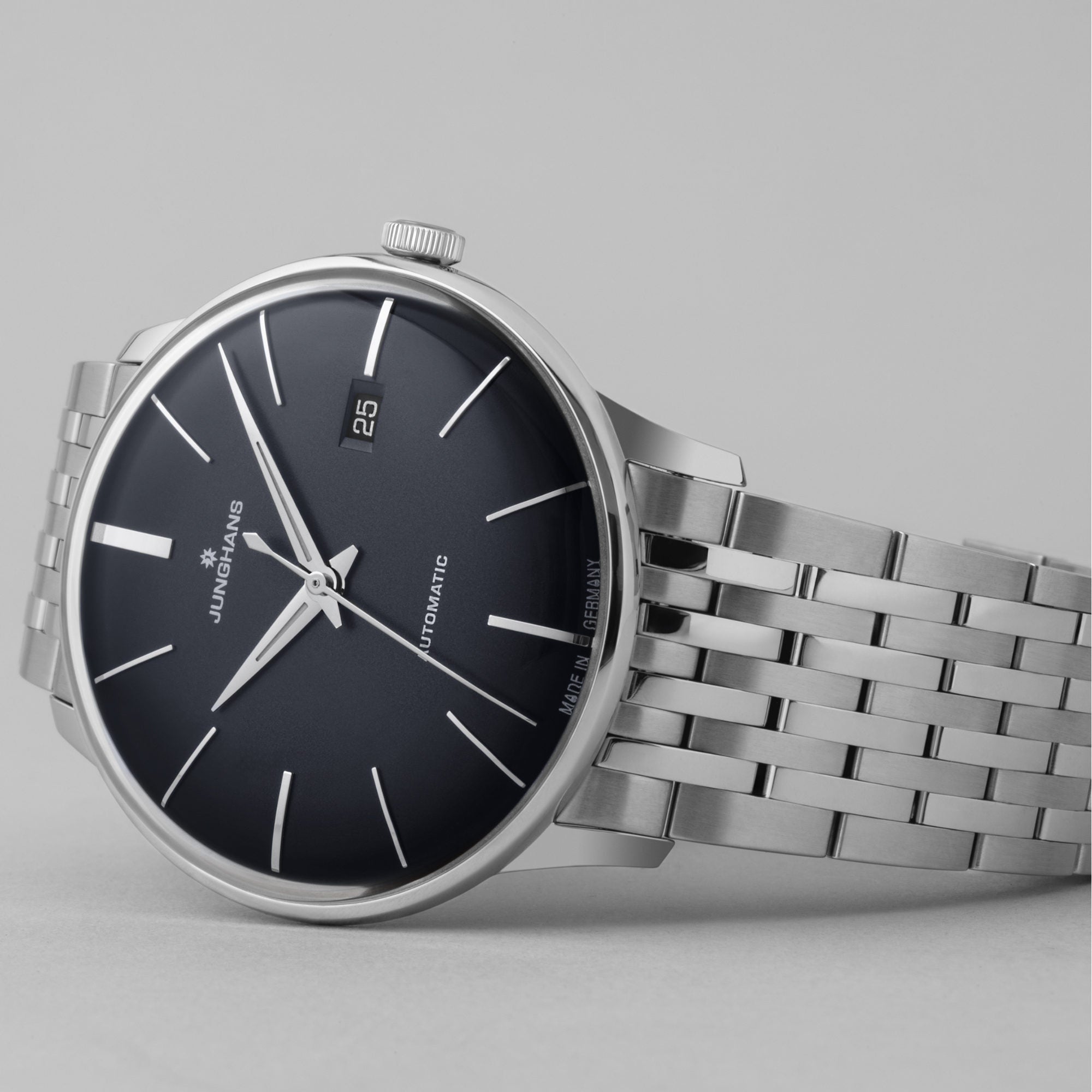 Junghans Meister Automatic - 27/4417.46 (46) aus Edelstahl mit Diamant
