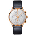 Junghans Meister Chronoscope - 27/7023.02 (02) aus Leder, Edelstahl