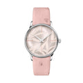 Junghans Meister Damen Automatic - 27/3242.00 (00) aus Leder, Edelstahl mit Diamant