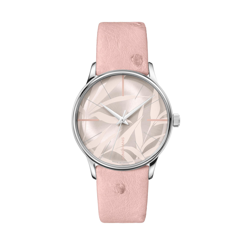 Junghans Meister Damen Automatic - 27/3242.00 (00) aus Leder, Edelstahl mit Diamant