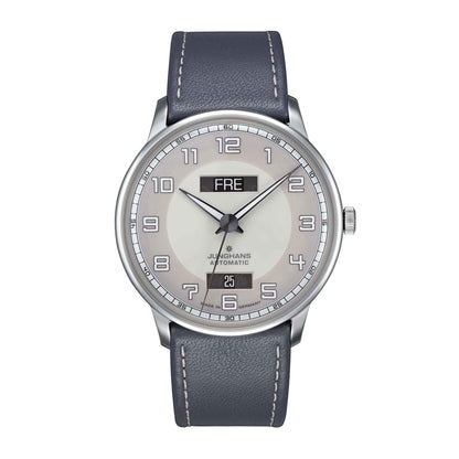 Junghans - Meister Driver Day Date, Leder • Diamant von Junghans (027/4720.00)