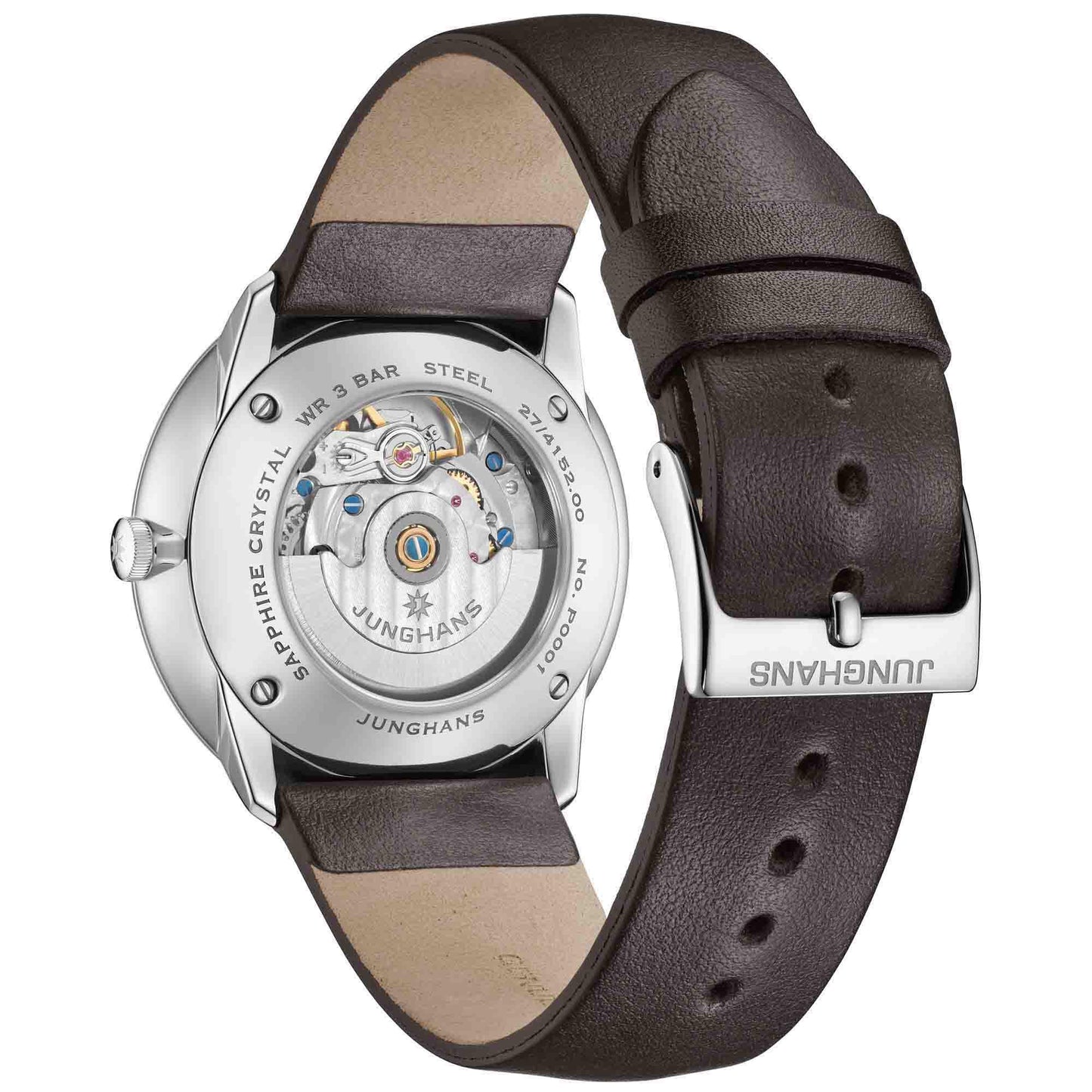 Meister fein Automatic, Edelstahl von Junghans (27/4152.00)