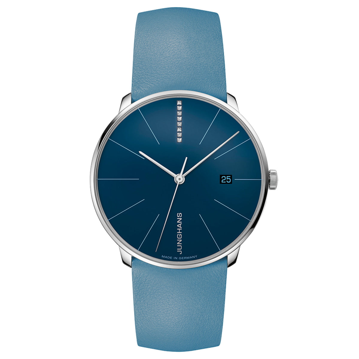 Junghans Meister fein Automatic - 27/4356.00 (00) aus Edelstahl mit Diamant