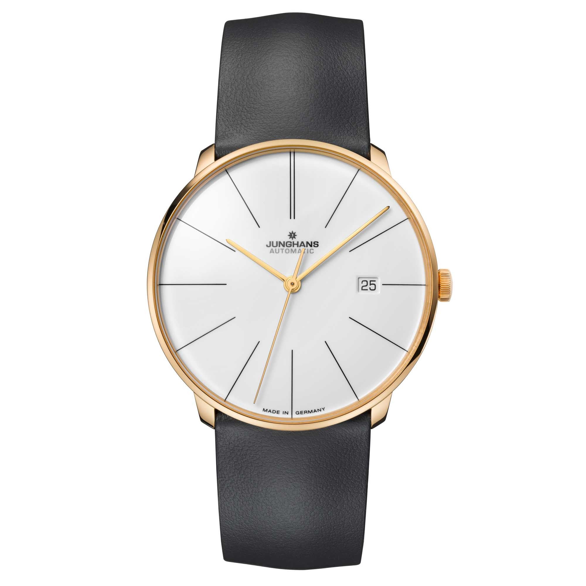 Junghans Meister fein Automatic - 27/7150.00 (00) aus Edelstahl mit Diamant