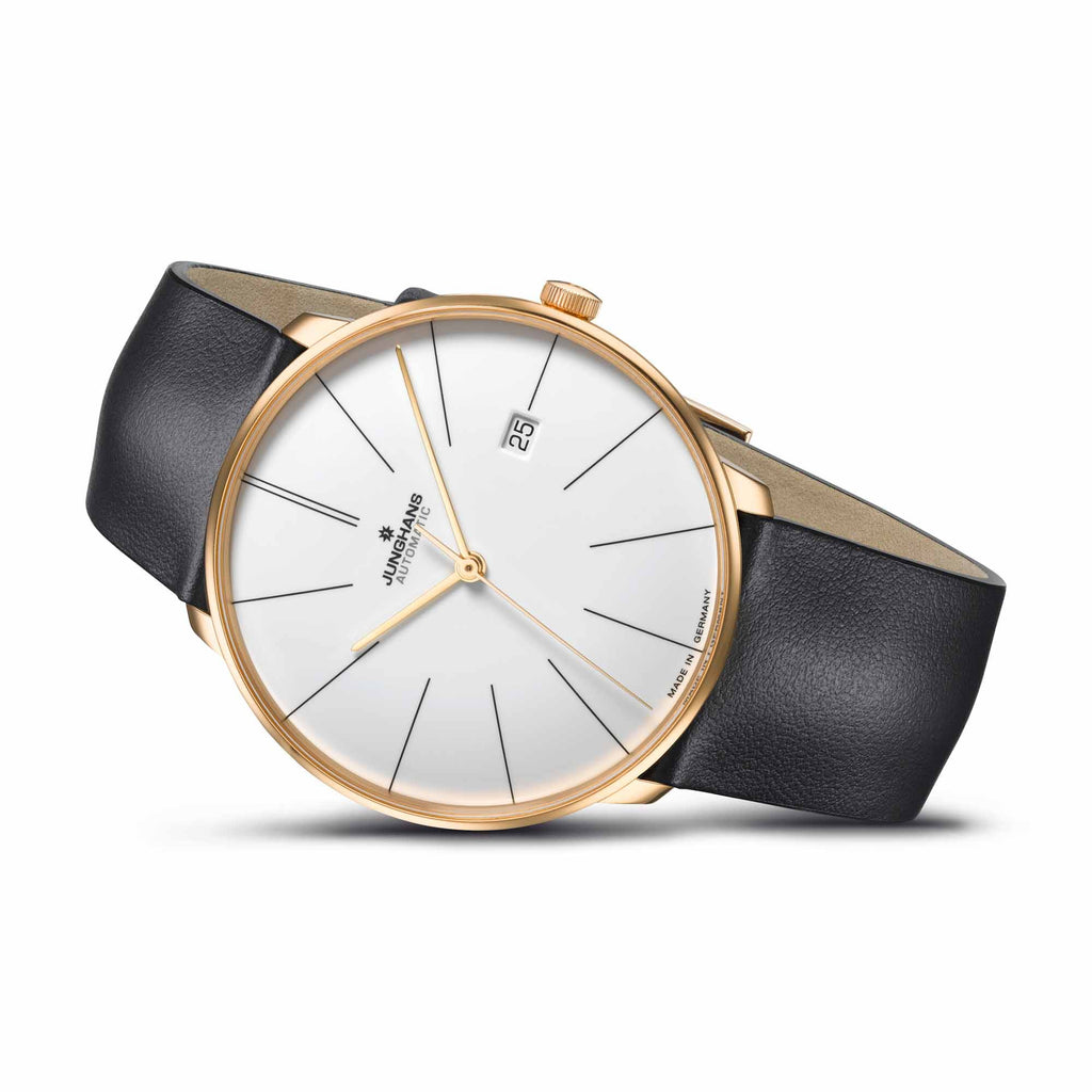 Junghans Meister fein Automatic - 27/7150.00 (00) aus Edelstahl mit Diamant