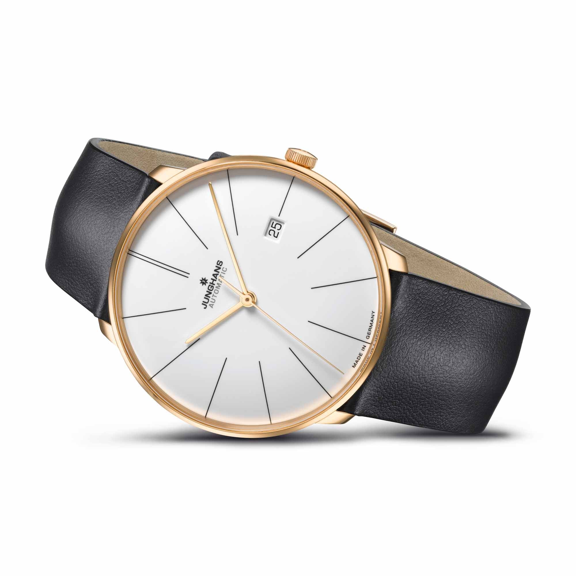 Junghans Meister fein Automatic - 27/7150.00 (00) aus Edelstahl mit Diamant