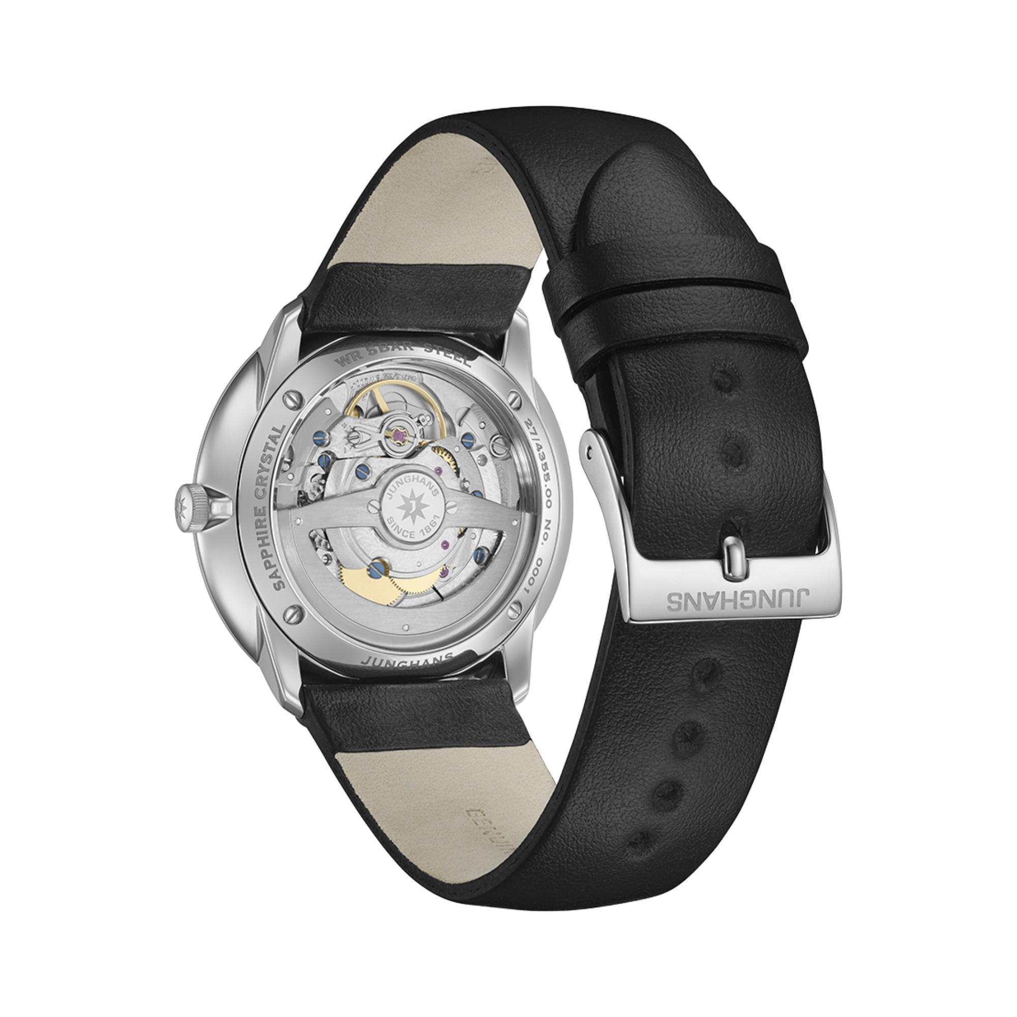 Junghans Meister fein Automatic Signatur - 27/4355.00 (00) aus Edelstahl