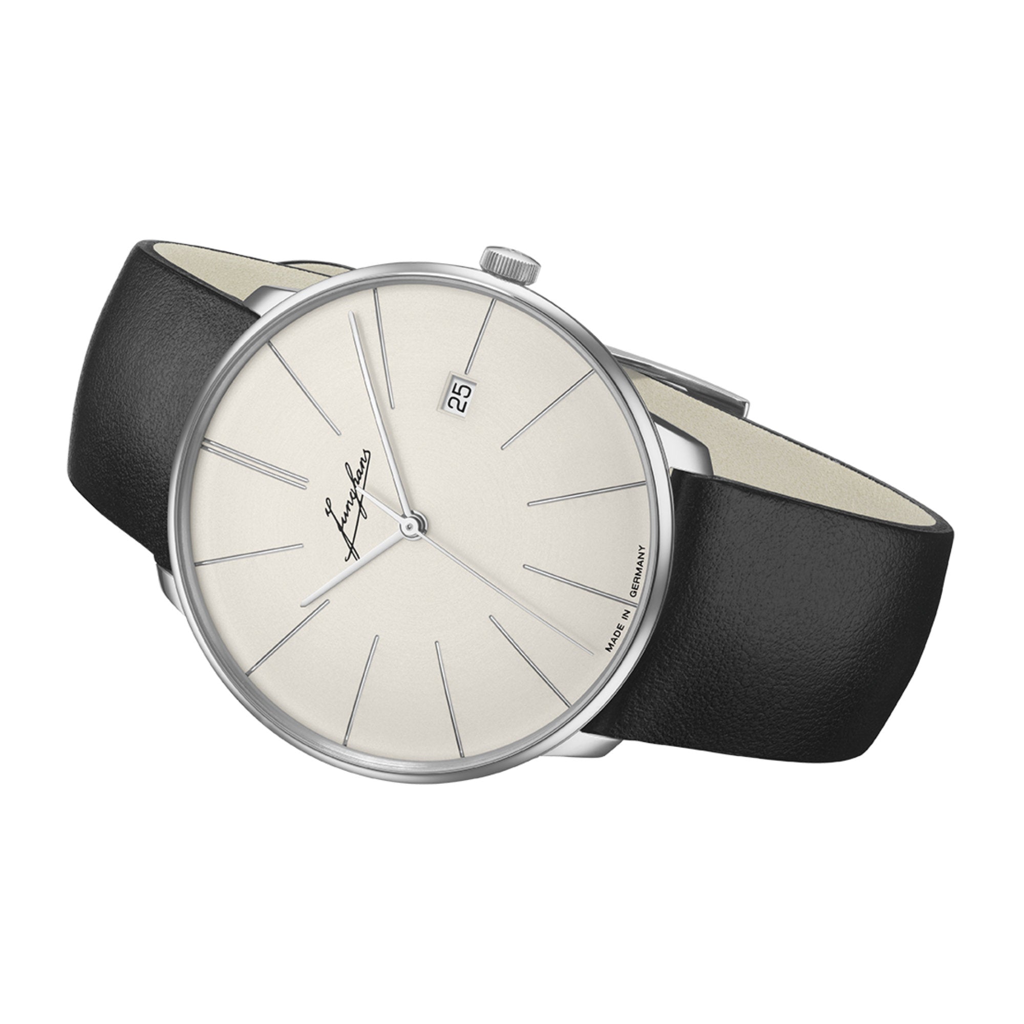Junghans Meister fein Automatic Signatur - 27/4355.00 (00) aus Edelstahl