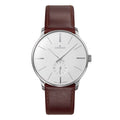 Junghans Meister Handaufzug - 27/3200.02 (02) aus Leder, Edelstahl