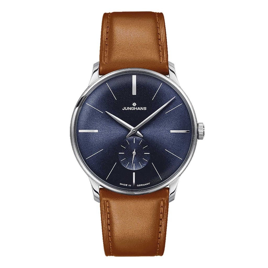 Junghans Meister Handaufzug - 27/3504.02 (02) aus Leder, Edelstahl