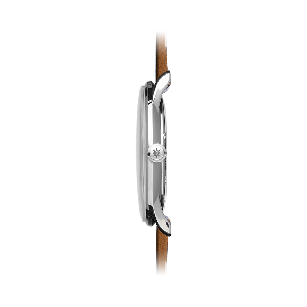 Junghans Meister Handaufzug - 27/3504.02 (02) aus Leder, Edelstahl