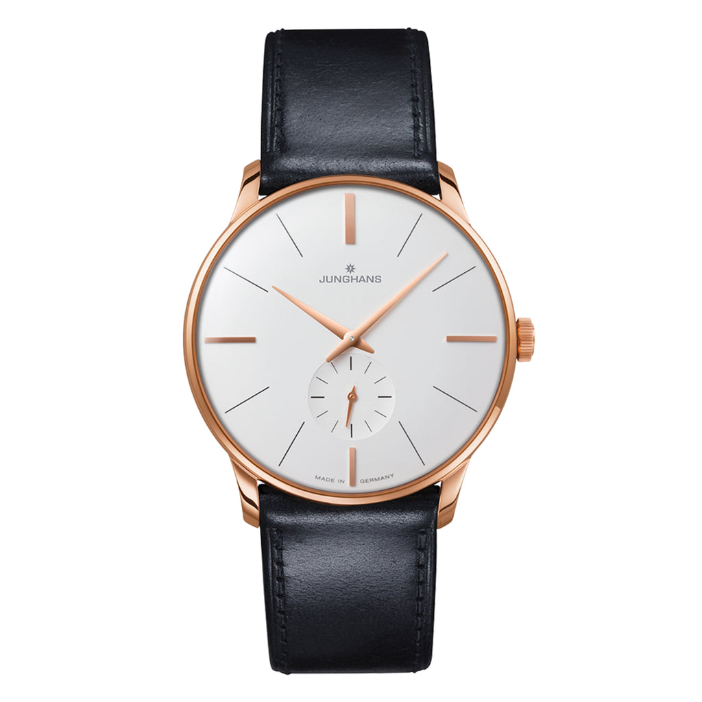 Junghans Meister Handaufzug - 27/5002.02 (02) aus Leder, Edelstahl