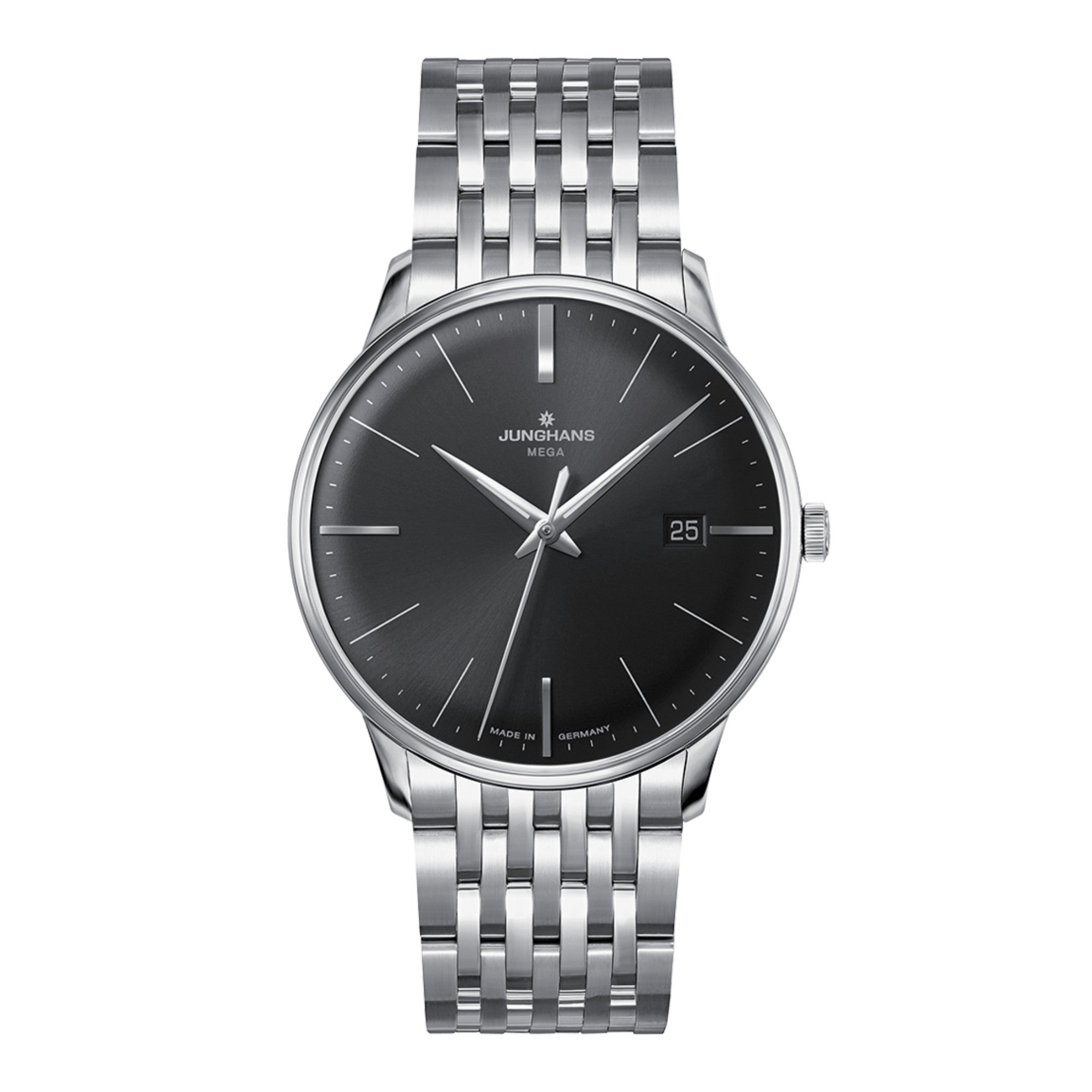Junghans Meister MEGA - 58/4503.46 (46) aus Edelstahl