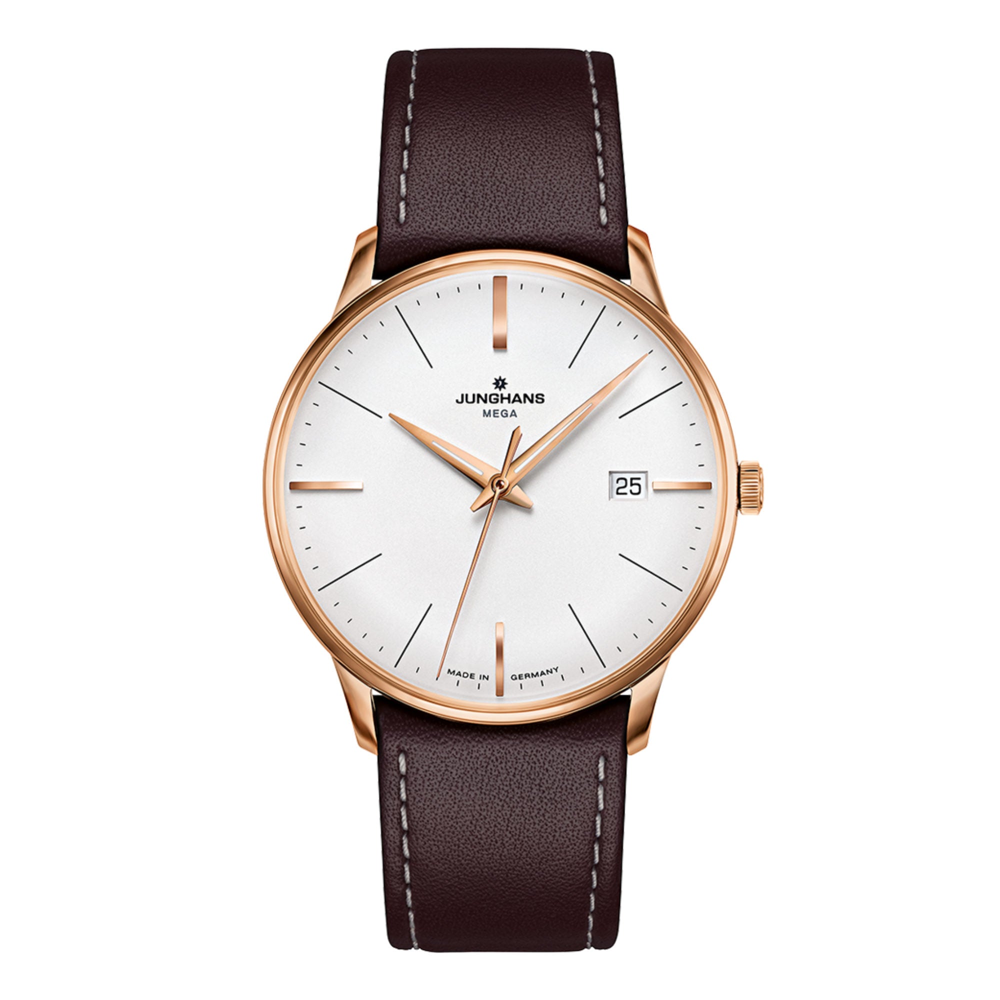 Junghans Meister MEGA - 58/7500.02 (02) aus Edelstahl