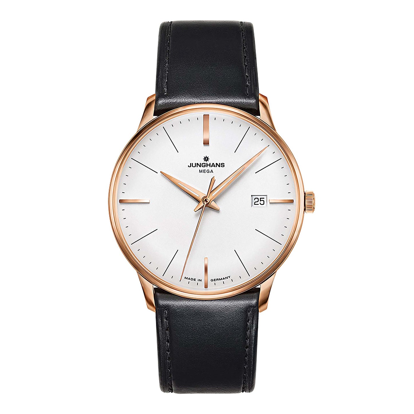 Meister MEGA, Leder von Junghans (58/7800.02)