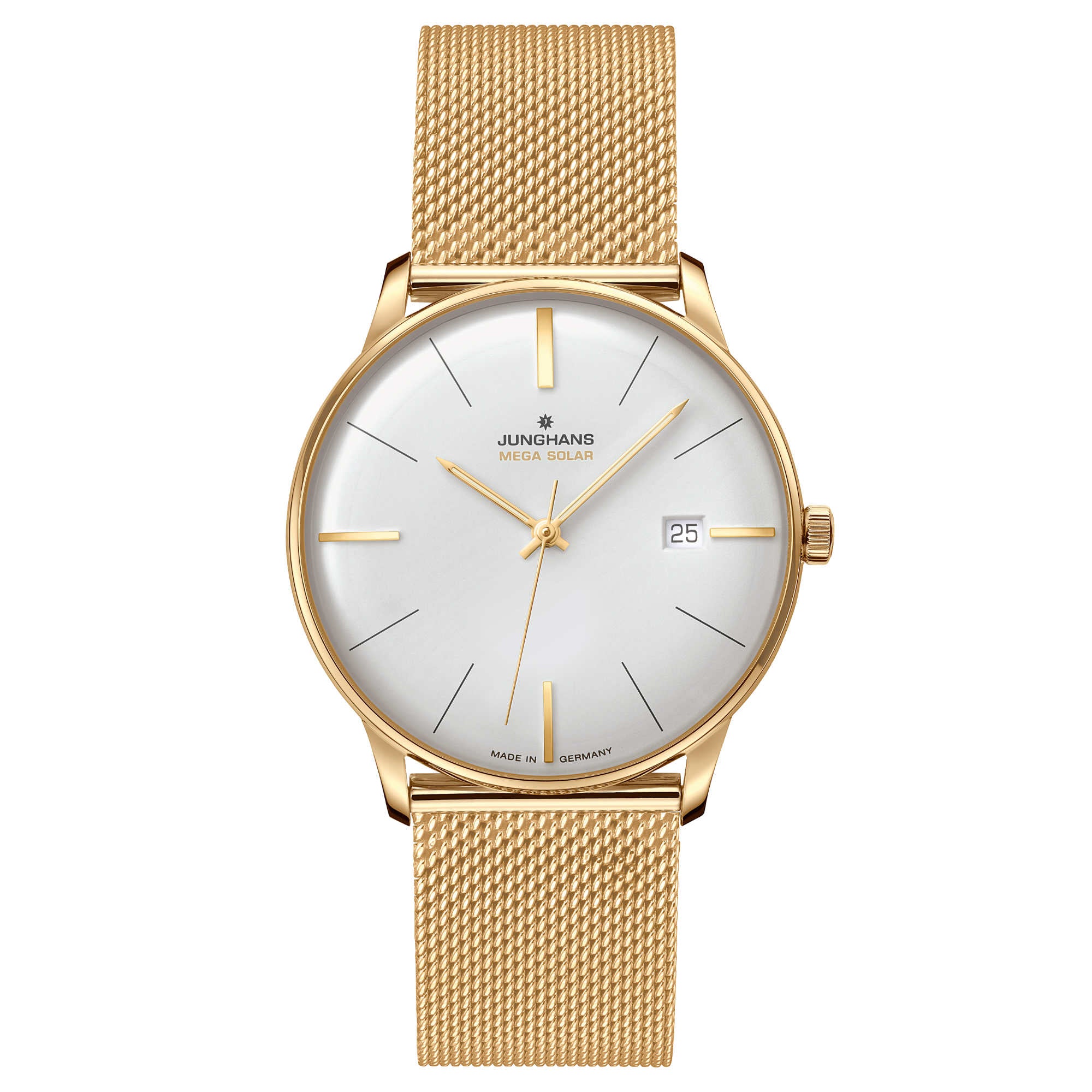 Junghans Meister MEGA Solar - 59/7600.46 (46) aus Edelstahl