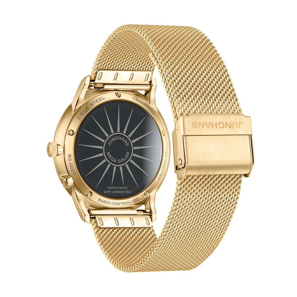 Junghans Meister MEGA Solar - 59/7600.46 (46) aus Edelstahl