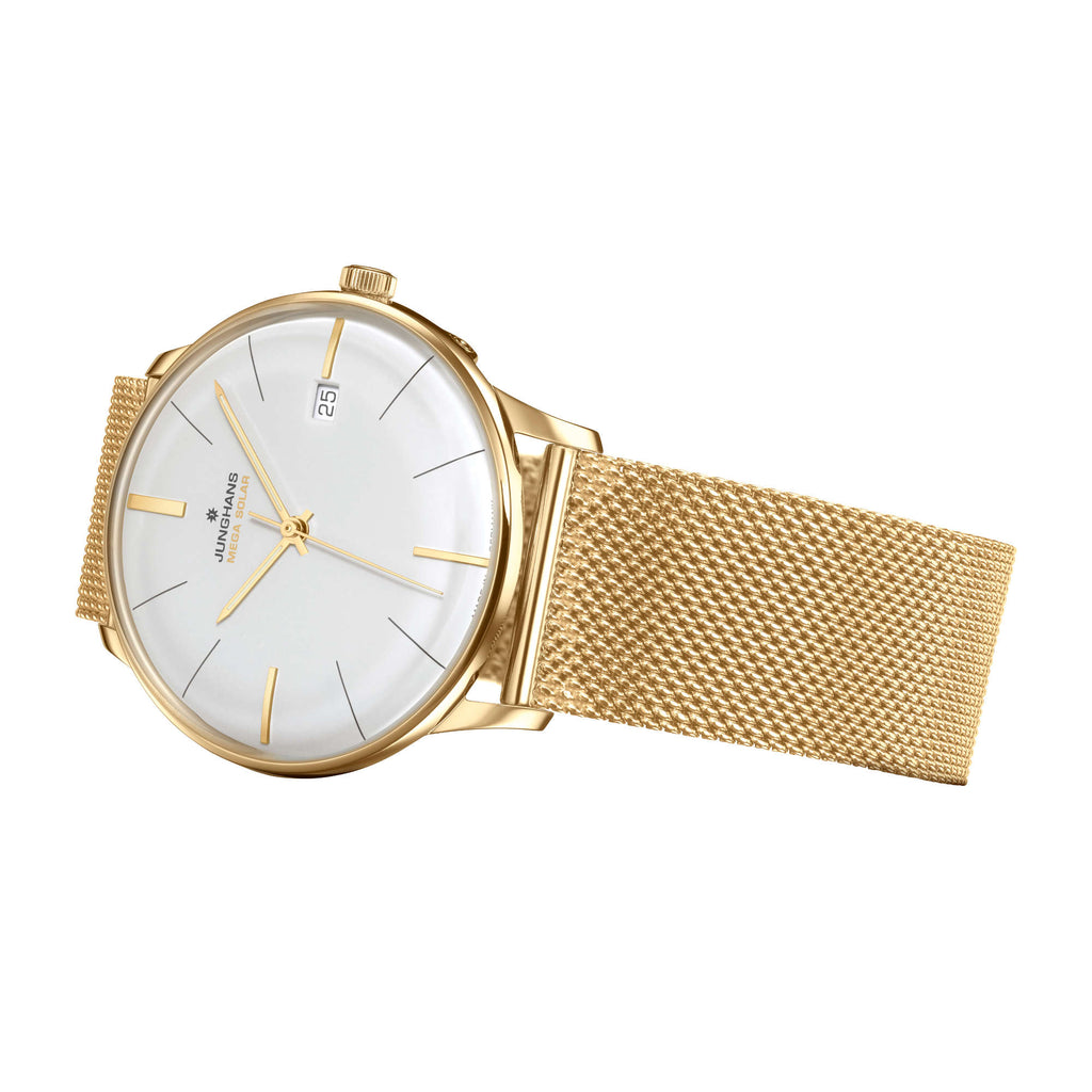 Junghans Meister MEGA Solar - 59/7600.46 (46) aus Edelstahl