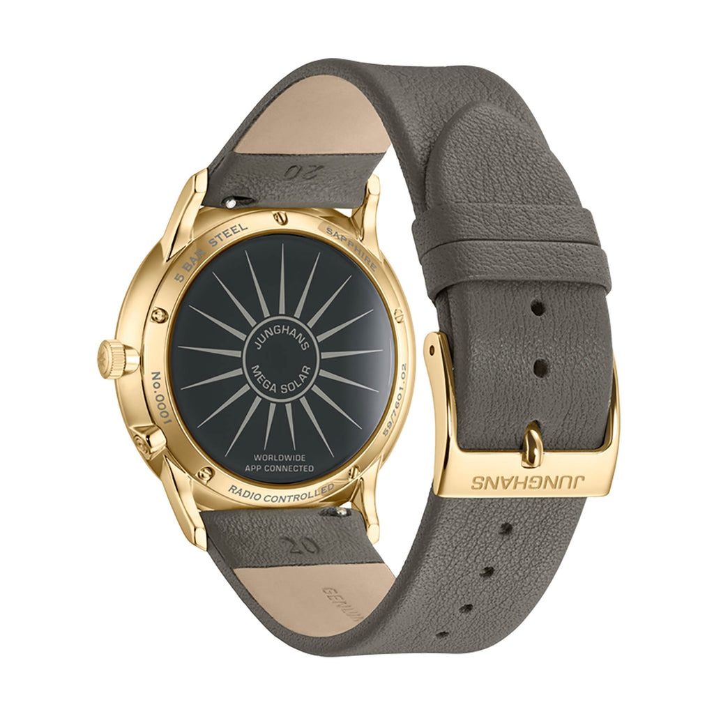 Junghans Meister MEGA Solar - 59/7601.02 (02) aus Edelstahl