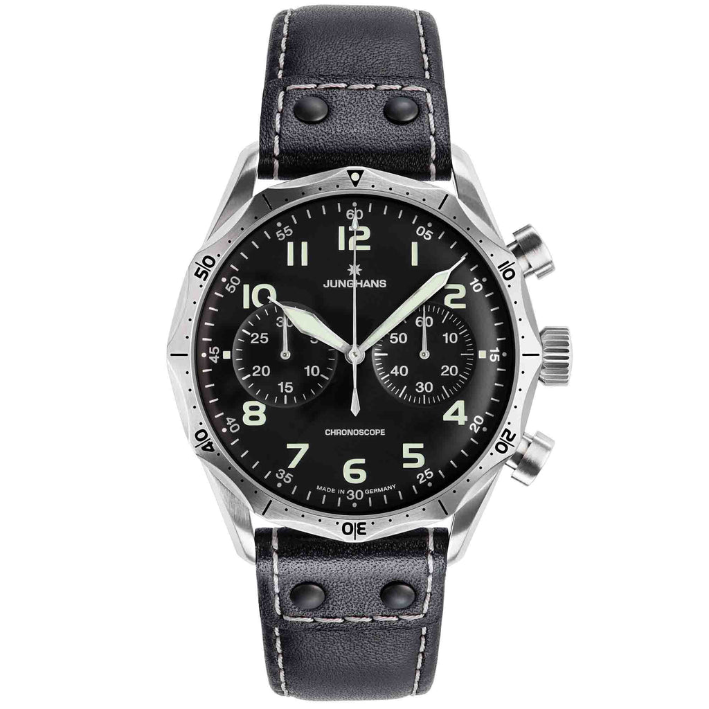 Junghans Pilot Chronoscope - 27/3590.00 (00) aus Silber