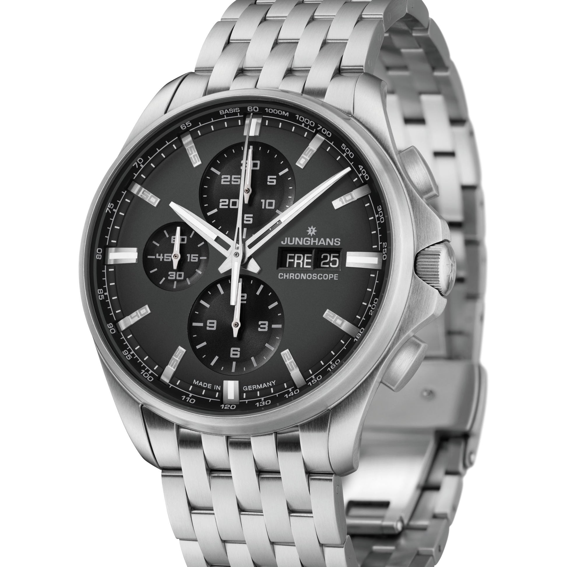 Junghans Meister S Chronoscope - 27/4024.44 (44) aus Edelstahl