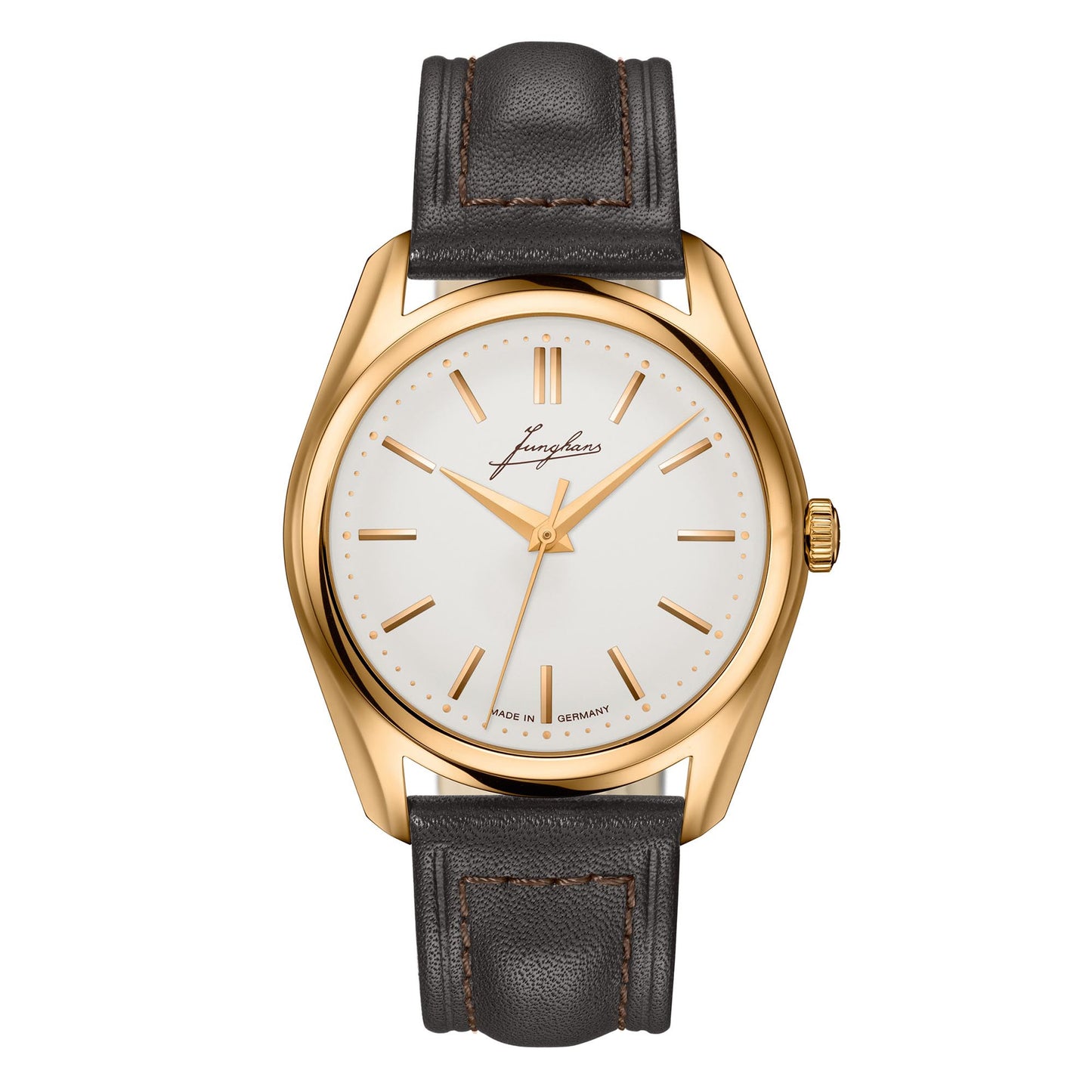 Meister Signatur Handaufzug Edition 160, Roségold • Diamant von Junghans (27/9103.00)
